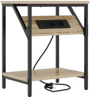 vidaXL Nachttisch Sonoma-Eiche 38 x 30 x 48 cm Holzwerkstoff
