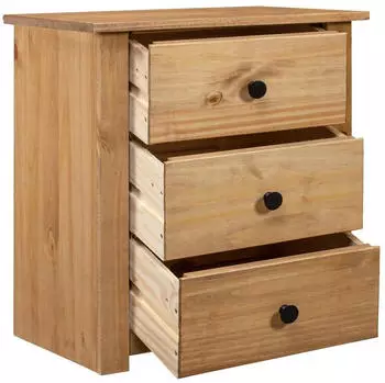vidaXL Nachtschrank 46x40x57 cm Kiefernholz Panama (282652)