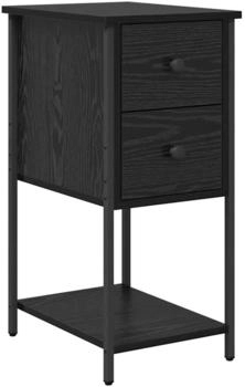 vidaXL Schwarze Eiche 32 x 42 x 70 cm Holzwerkstoff (871289)