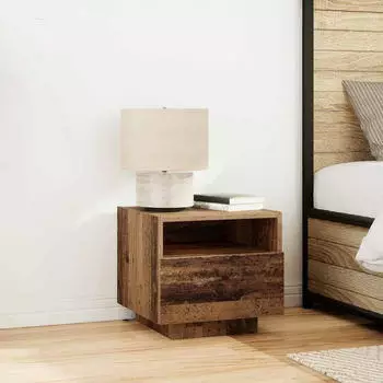 vidaXL 2 pcs Altholz 40 x 39 x 37 cm Holzwerkstoff (863067)