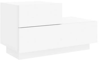 vidaXL mit LED-Leuchten Weiß 70x36x40,5 cm (836777)
