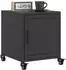vidaXL 2 Stk. Schwarz 36x39x43,5 cm Stahl (846615)
