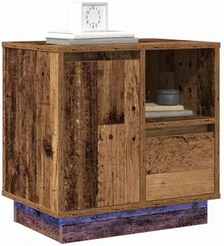 vidaXL mit 2 pcs Altholz 50 x 34,5 x 50 cm Holzwerkstoff (869591)