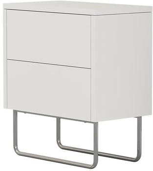 VICCO Nachttisch Calvin 45 x 50 cm Weiß