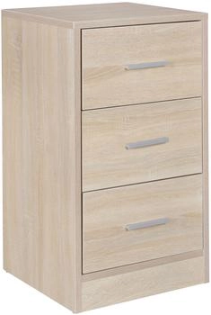 Finebuy Kommode Nachttisch Schublade Ablage Schlafzimmer Boxspring 68 cm