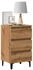 vidaXL mit Metallbeinen Artisan-Eiche 40x35x69 cm (856426)