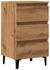 vidaXL mit Metallbeinen Artisan-Eiche 40x35x69 cm (856426)