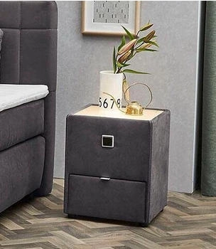 Jockenh&ouml;fer "Lancy" grau (dunkelgrau 493 19) B:42,5cm H:53cm T:45cm Holzwerkstoff Glas Sideboards mit LED-Beleuchtung (84362336-0) dunkelgrau 493 19