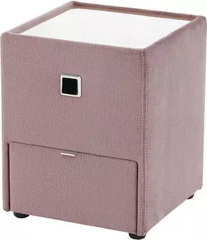 Jockenhöfer "Lancy" rosa (rosa 341 05) B:42,5cm H:53cm T:45cm Holzwerkstoff Glas Sideboards mit LED-Beleuchtung (95563904-0) rosa 341 05