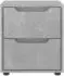 vidaXL VISNES Betongrau 45x40x50 cm Holzwerkstoff (4108282)