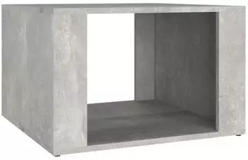 vidaXL Nachttisch Betongrau 57x55x36 cm Holzwerkstoff (816556)