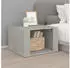 vidaXL Nachttisch Betongrau 57x55x36 cm Holzwerkstoff (816556)