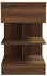 vidaXL Nachttisch Eichen-Optik 40x35x65 cm Holzwerkstoff (816045) braun