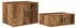vidaXL Nachttisch Badschrank Altholz 118x41x40 cm Holzwerkstoff (866665)
