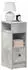 vidaXL Nachttische 2 Stk. mit Schublade Betongrau 25x31x66 cm (858621)
