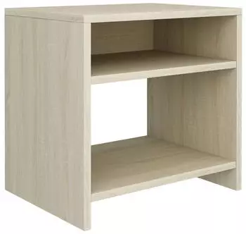 vidaXL Nachttisch Sonoma-Eiche 40x30x40 cm Holzwerkstoff (800015)