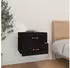 vidaXL Wand-Nachttisch 50x36x40 cm (820984) schwarz