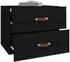 vidaXL Wand-Nachttisch 50x36x40 cm (820984) schwarz