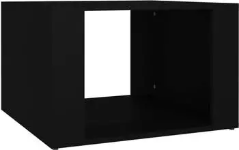 vidaXL Nachttisch 57x55x36 cm Holzwerkstoff (816553) schwarz