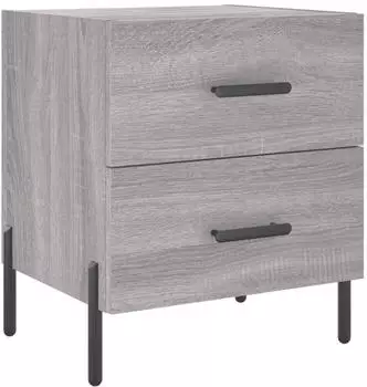 vidaXL Grau Sonoma 40x35x47,5 cm Holzwerkstoff (827336)