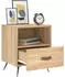 vidaXL 2 Stk. Sonoma-Eiche 40x35x47,5 cm Holzwerkstoff (827379)