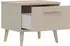 Paidi EEFJE Nachtkommode Holzwerkstoff Soft-Close Schublade, Cashmere-Beige, 48x42x41cm