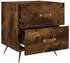 vidaXL Nachttisch Rauchige Eiche Holzwerkstoff 40x35x47,5cm