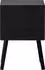 Woood Vienna Nachttisch MDF, schwarz, 36x30x53cm (84250862-0)