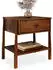 Idimex Adamo Nachttisch Massivholz Kastanie Finish, Schublade (80103)