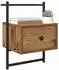 vidaXL Nachttisch 2 Stk., Altholz-Optik, 35x30x51cm, Holzwerkstoff (882164)