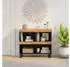 vidaXL Beistellschrank Mango Massivholz 85x33x75cm (352897)