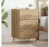 vidaXL Nachttisch Artisan-Eiche 40x40x66cm Holzwerkstoff