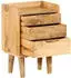 vidaXL Nachttisch Massivholz Mango 40x30x59,5cm (246788)