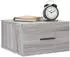 vidaXL Wand-Nachttische 2 Stk. Grau Sonoma 35x35x20cm (829865)