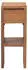 vidaXL Nachttisch Massivholz Teak 20x35x50cm