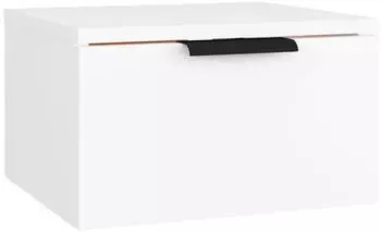 vidaXL Wand-Nachttisch 34x30x20 cm (811376) wei&szlig;