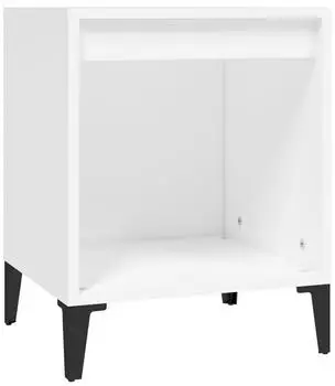 vidaXL Nachttisch 40x35x50 cm (821874) wei&szlig;