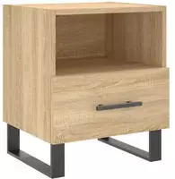 vidaXL Nachttisch Sonoma-Eiche 40x35x47,5 cm Holzwerkstoff