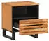 vidaXL Nachttische 2 Stk. 40x34x46 cm Massivholz Akazie (377469)
