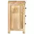 vidaXL Nachttisch 45x35x60 cm Massivholz Mango (320807)