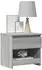 vidaXL Nachttisch 2er-Set Holzwerkstoff Grau Sonoma 40x30x39cm (815132)