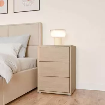 Forte Alice Springs Nachtkommode 2 Schubladen Elegancia Eiche (87662767-0)