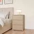 Forte Alice Springs Nachtkommode 2 Schubladen Elegancia Eiche (87662767-0)