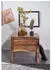 Massivmoebel24 Pure Acacia Nachttisch Akazienholz natur lackiert 45x40x45cm (09-681-886-3011)