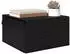 vidaXL Wandmontierter Nachttisch Schwarz Eichen-Optik 35x35x20cm Holzwerkstoff
