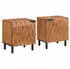 vidaXL Nachttisch Massivholz Mango, 40x33,5x46cm