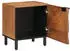 vidaXL Nachttisch Massivholz Mango, 40x33,5x46cm