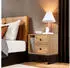 Hanah Home Nachttisch Melamin Atlantic Pine Schwarz (241NRD1413)