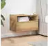 vidaXL Wandmontierter Nachttisch Artisan Eiche 45x26x28,5cm (858612)