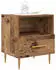 vidaXL Nachttisch mit Schublade 2er-Set Altholz 40x35x47,5cm